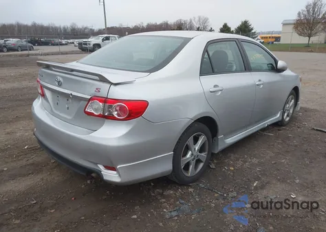 2013 Toyota Corolla S from USA, damaged, VIN 5YFBU4EE3DP192552